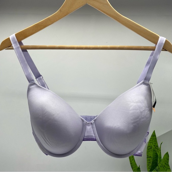 Wacoal Women's Net Effect Contour Bra In Purple Heather Multi size 36DD NEW - Picture 7 of 8